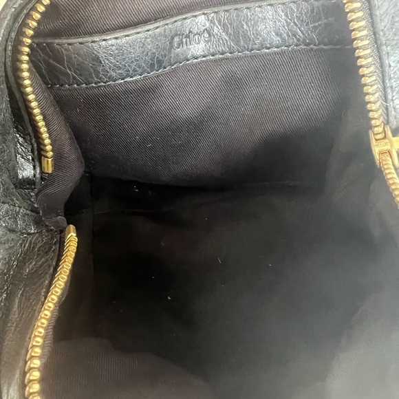 Black multi-way lambskin Chloe Ethel - Picture 9 of 10